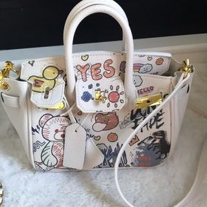 Vegan leather handbag